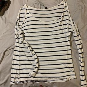 Long sleeve striped tshirt